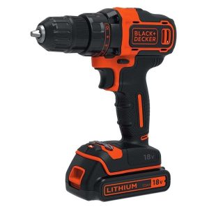 Black & Decker BDCDD186-QW Borskrutrekker med batteri og lader