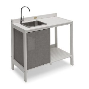 Hillerstorp Utekjøkken Inkl. Vask Läckö Hvit