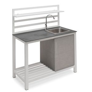 Hillerstorp Utekjøkken Åminne Komplett Hvit