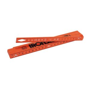 Ironside 100005 Meterstokk 2 m, plast