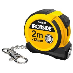 Ironside 102532 Målebånd 2 m, med nøkkelring