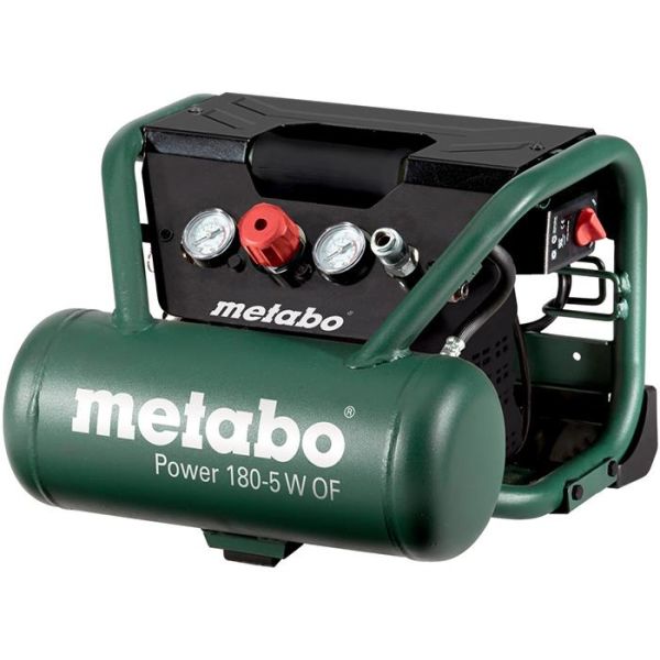 Metabo Power 180-5 W OF Kompressor med 5 liters beholder