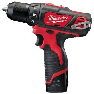 Milwaukee M12 BDD-202C Borskrutrekker med batteri og lader