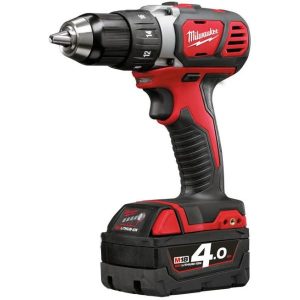 Milwaukee M18 BDD-402C Borskrutrekker med batteri og lader