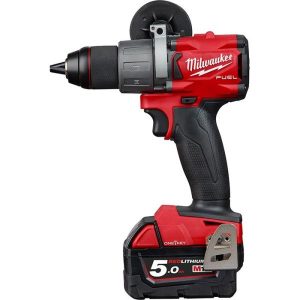 Milwaukee M18 ONEPD2-502X Slagbormaskin med batteri og lader