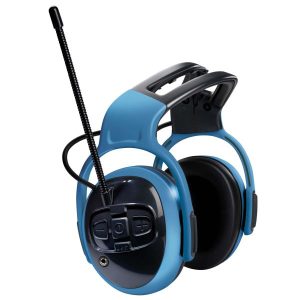 MSA left/RIGHT Hørselvern med hodebøyle og radio