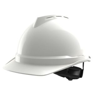 MSA V-Gard 500 Vernehjelm uventilert Hvit