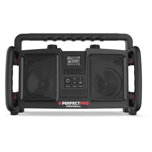 PerfectPro ROCKBULL Byggradio med Bluetooth