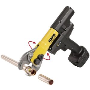 REMS Mini-Press Pressemaskin med koffert, batteri og lader