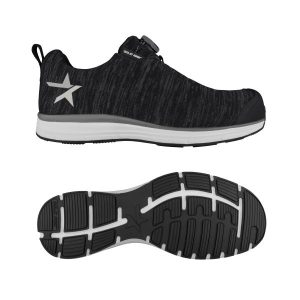 Solid Gear Haze Vernesko S1P, BOA, svart/grå, nanohette Str. 38