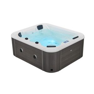 Spabad / Utespa Pooli Volga 4 Personer 206x176x85cm FM & BT