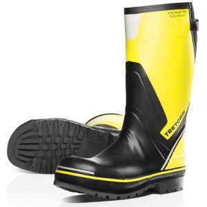 Tretorn Spiktramp Pro Vernestøvel gul/svart, stålhette Str. 44